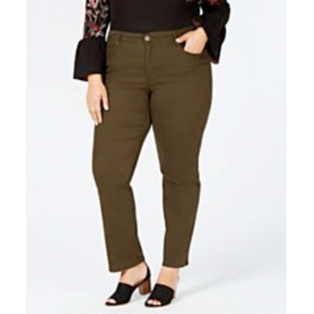 Style & Co Tummy Control Straight-Leg Jeans NWT